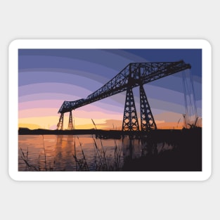 Transporter Bridge Sticker